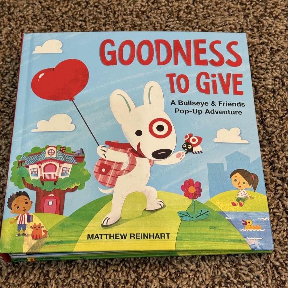 Goodness To Give‎ Target Exclusive 10" Bullseye Pop-Up Board Book 2023